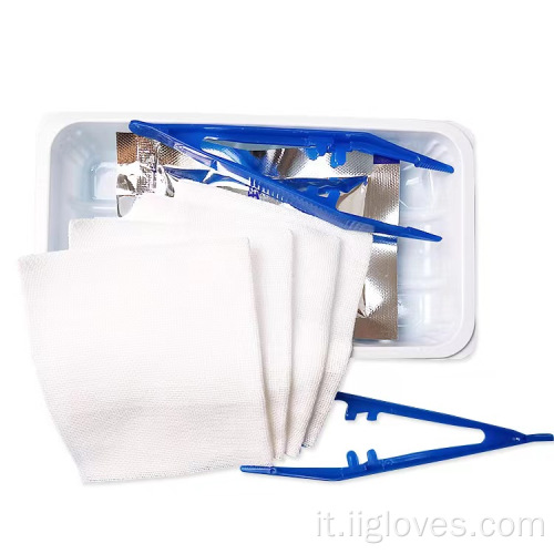 Kit di medicazione usa e getta chirurgica di consumo di didatta chirurgica